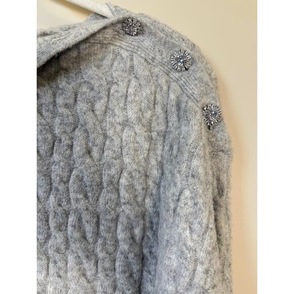 NEW NWT Retrofete Waverly Sweater Dress Stone Gray Size Medium - Picture 7 of 11